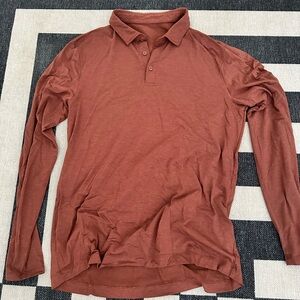 Lululemon Evolution Long Sleeve Polo Size L